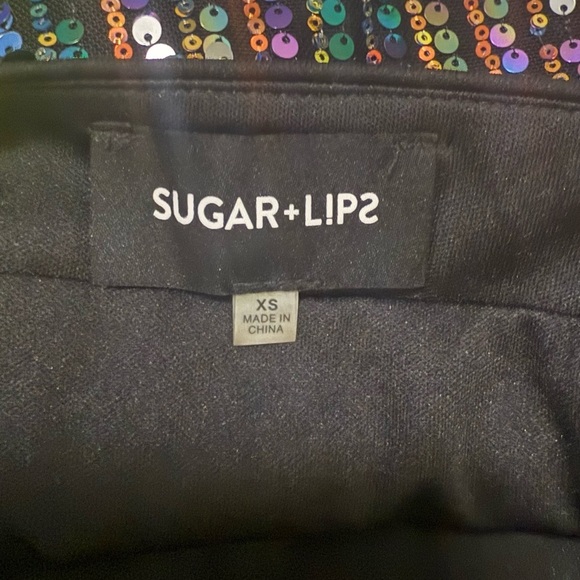 Sugarlips Multicolor Sequin Mini Skirt - Picture 3 of 3